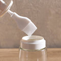 HOMEBOX | Essential Glass Jar with Silicone Brush - 290 ml | 165851525