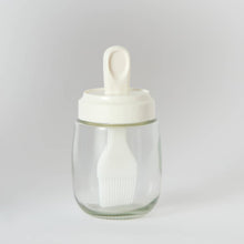 HOMEBOX | Essential Glass Jar with Silicone Brush - 290 ml | 165851525