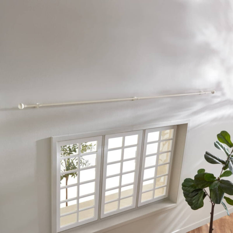 HOMEBOX | Berg 16 mm Extendable Curtain Rod with Round Finial - 110-320 cm | 165857611