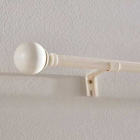 HOMEBOX | Berg 16 mm Extendable Curtain Rod with Round Finial - 71-121 cm | 165857612