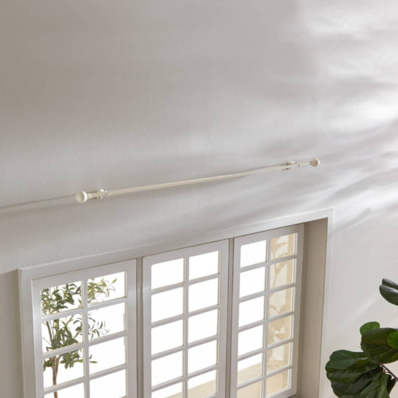 HOMEBOX | Berg 16 mm Extendable Curtain Rod with Round Finial - 71-121 cm | 165857612