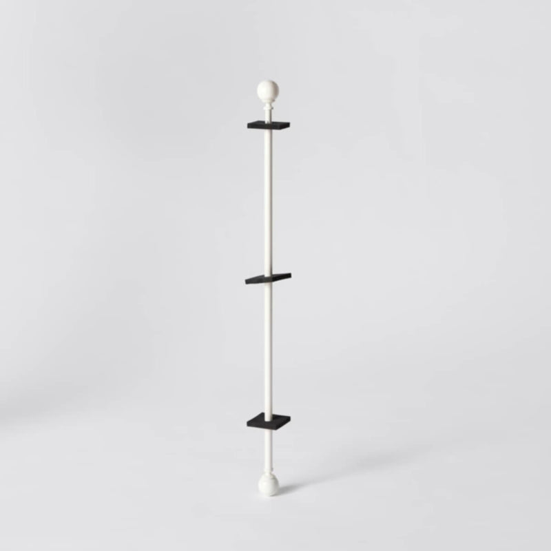 HOMEBOX | Berg 16 mm Extendable Curtain Rod with Round Finial - 71-121 cm | 165857612