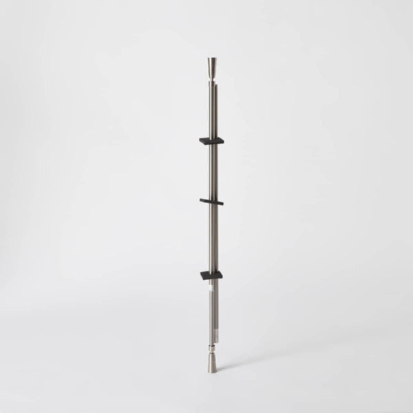 HOMEBOX | Crown 19mm Extendable Curtain Rod and Finial - 76-210 cm | 165857616