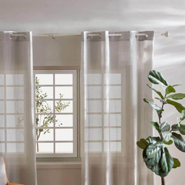 HOMEBOX | Abstract 19 mm Extendable Curtain Rod - 76-210 cm | 165857621