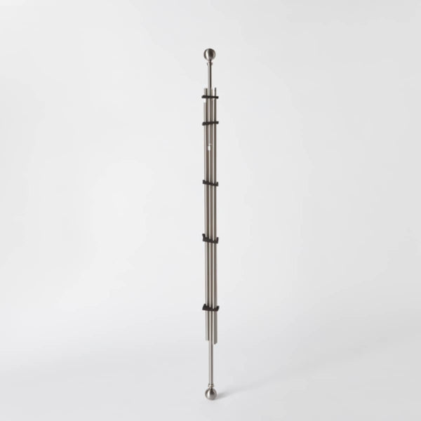 HOMEBOX | Ball 19mm Double Curtain Rod and Finial - 110-320 cm | 165857623