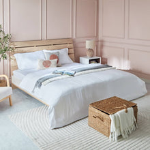 HOMEBOX | Hamilton 3-Piece King Queen BCI Cotton Duvet Quilt Cover Set - 220x220 cm | 165860358