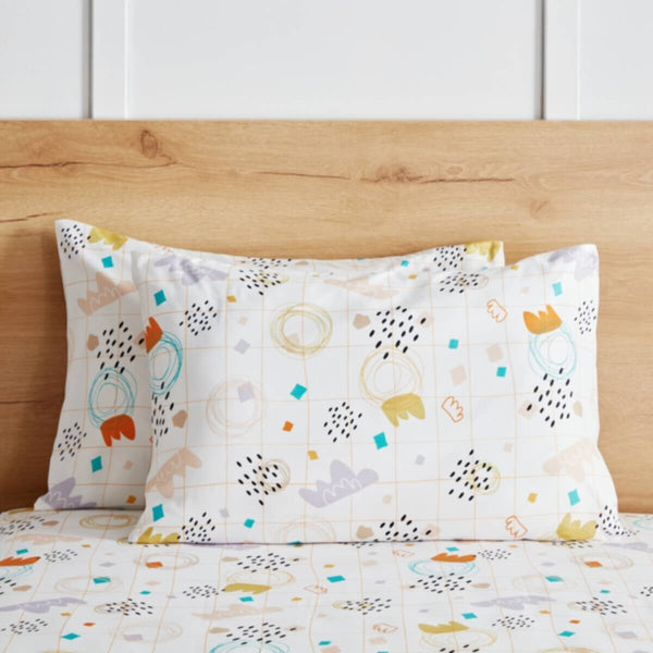 HOMEBOX | Nora Scape 2-Piece Microfibre Pillow Cover Set - 50x75 cm | 165861603