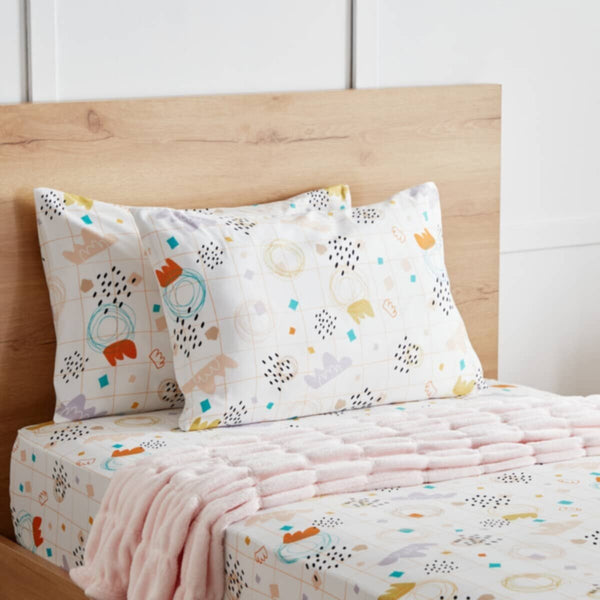 HOMEBOX | Nora Scape 2-Piece Microfibre Pillow Cover Set - 50x75 cm | 165861603