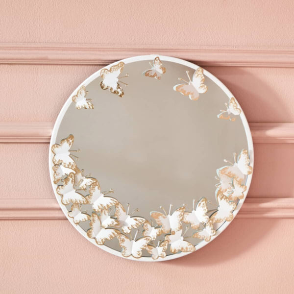 HOMEBOX | Montara Decorative Metal Wall Mirror - 40x2 cm | 165868892