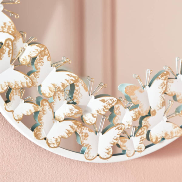 HOMEBOX | Montara Decorative Metal Wall Mirror - 40x2 cm | 165868892