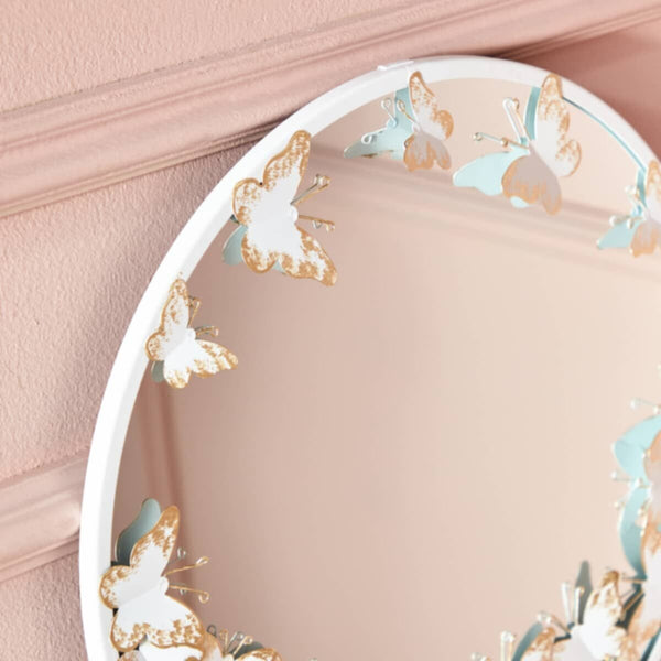 HOMEBOX | Montara Decorative Metal Wall Mirror - 40x2 cm | 165868892