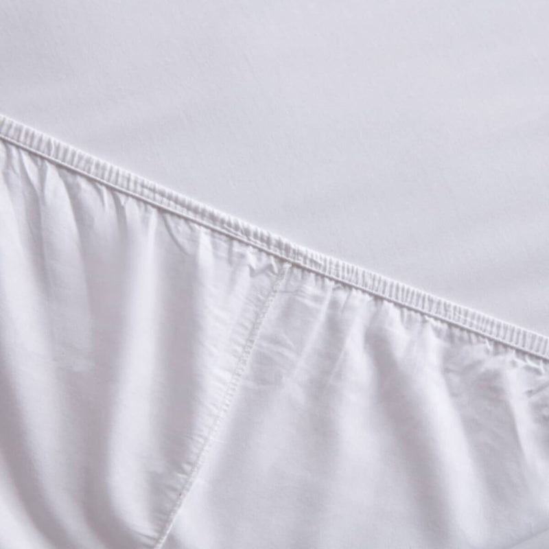 HOMEBOX | Essential Twin BCI Cotton Fitted Sheet - 120x200+25 cm | 165869325