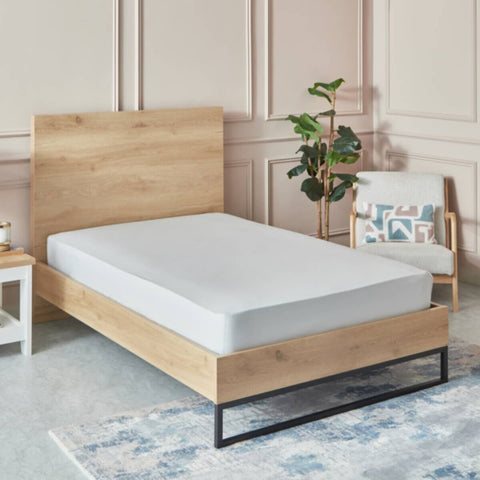 HOMEBOX | Essential Single BCI Cotton Fitted Sheet - 90x200+25 cm | 165869333