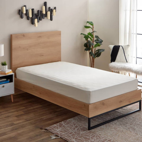 HOMEBOX | Essential Single BCI Cotton Fitted Sheet - 90x200+25 cm | 165869342