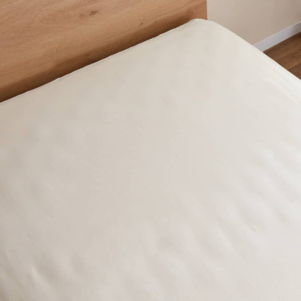 HOMEBOX | Essential Single BCI Cotton Fitted Sheet - 90x200+25 cm | 165869342
