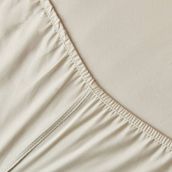 HOMEBOX | Essential Single BCI Cotton Fitted Sheet - 90x200+25 cm | 165869351