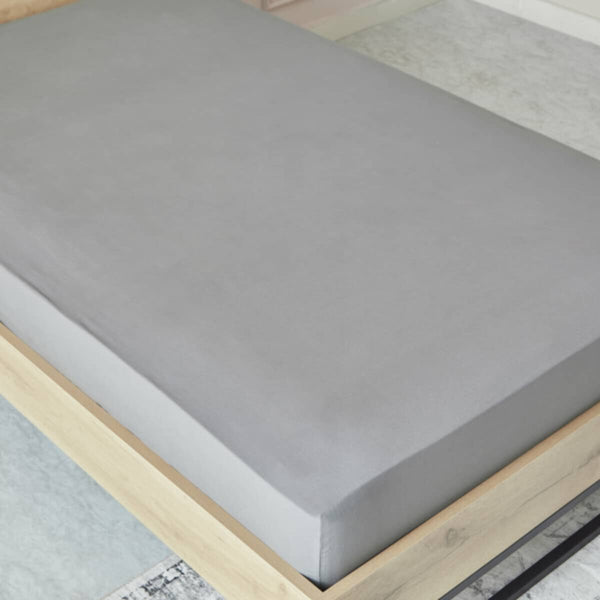 HOMEBOX | Essential Single BCI Cotton Fitted Sheet - 90x200+25 cm | 165869357