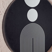 HOMEBOX | Oliver Metal and Velvet Wall Art - 59x59x4 cm | 165880918