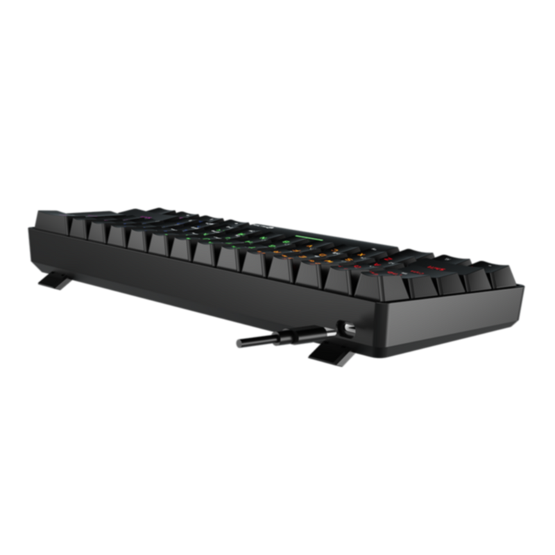 MEETION | HESTIA Dual Mode Bluetooth 60% Gaming KeyboardRainbow with Type C and Bluetooth- Mini | MT-MK005BT