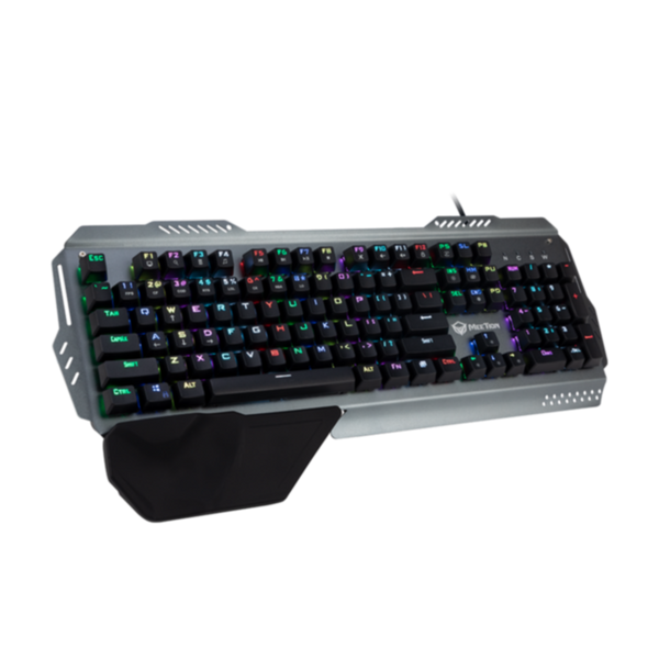 MEETION | Full Key Anti-ghosting Metal Mechanical Keyboard Grey | MT-MK20