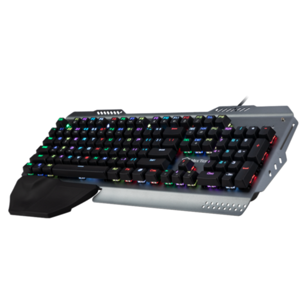 MEETION | Full Key Anti-ghosting Metal Mechanical Keyboard Grey | MT-MK20