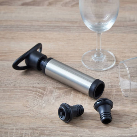 HOMEBOX | Barwell Vacuum Pump and Cork Set | 165899953