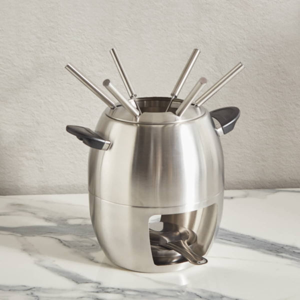 HOMEBOX | Divine Stainless Steel Fondue Set | 165899961
