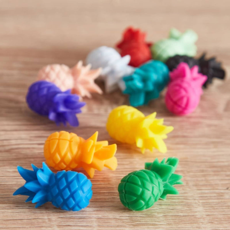 HOMEBOX | Pineapple Shaped Cup Identifier - Set of 12 | 165899962