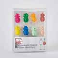 HOMEBOX | Pineapple Shaped Cup Identifier - Set of 12 | 165899962