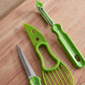HOMEBOX | Easy Chef Avocado Mix 3-in-1 Gadget Avocado Slicer with Peeler and Knife | 165908815