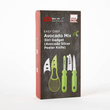 HOMEBOX | Easy Chef Avocado Mix 3-in-1 Gadget Avocado Slicer with Peeler and Knife | 165908815