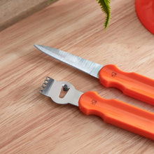 HOMEBOX | Easy Chef Citrus Mix 3-in-1 Gadget Seed Extractor with Knife and Juicer | 165908816