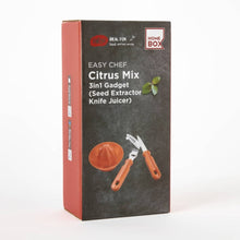 HOMEBOX | Easy Chef Citrus Mix 3-in-1 Gadget Seed Extractor with Knife and Juicer | 165908816