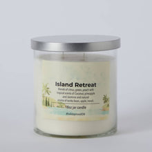 HOMEBOX | Aure Island Retreat Blown Jar Candle with Metal Lid - 510 gm | 165915482