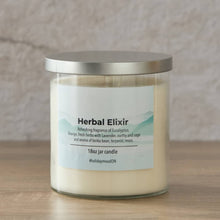 HOMEBOX | Aure Herbal Elixir Blown Jar Candle with Metal Lid - 510 gm | 165915483