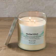 HOMEBOX | Aure Herbal Elixir Blown Jar Candle with Metal Lid - 510 gm | 165915483