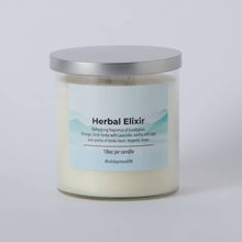 HOMEBOX | Aure Herbal Elixir Blown Jar Candle with Metal Lid - 510 gm | 165915483