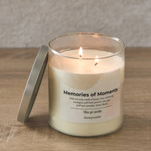 HOMEBOX | Aure Memories of Moments Blown Jar Candle with Metal Lid - 510 gm | 165915484