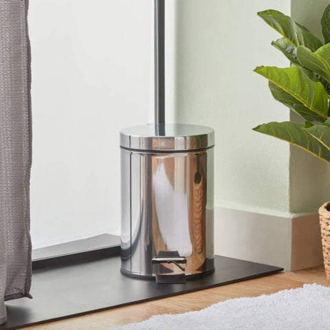 HOMEBOX | Tamara Stainless Steel Pedal Bin - 3 L | 165918556