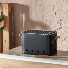 HOMEBOX | BarbeQ Charcoal Rectangular Griller - 32x20.7 cm | 165932665