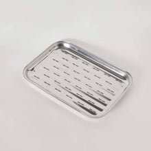 HOMEBOX | BarbeQ Grill Steel Topper Tray - 34.6x24.3 cm | 165932669