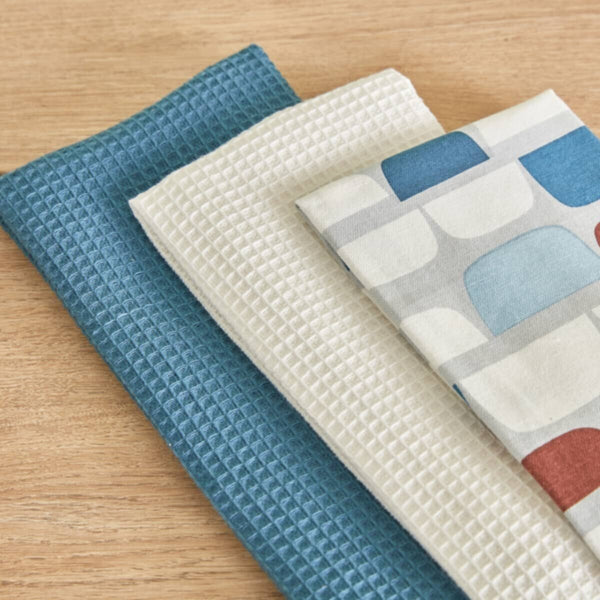 HOMEBOX | Flora Dian 3-Piece Kitchen Towel Set - 40x60 cm | 165939599