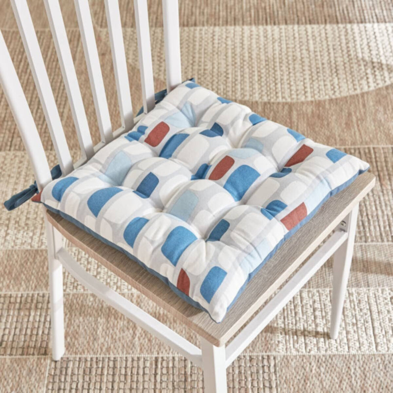 HOMEBOX | Flora Dian Printed Chair Pad - 40x40 cm | 165939600