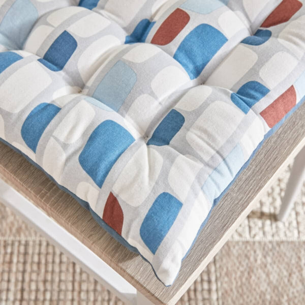 HOMEBOX | Flora Dian Printed Chair Pad - 40x40 cm | 165939600