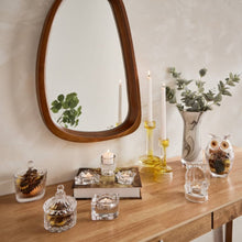 HOMEBOX | Ezra Clear Glass Tealight Candleholder - 8x8x2.2 cm | 165956770