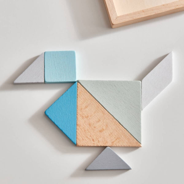 HOMEBOX | Tangram for 3 years - 10.7x10.7x1.4 cm | 165957648