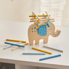 HOMEBOX | Elephant 37-Piece Balancing Game Set for 3 years - 11.9x1.6x7.5 cm | 165957654