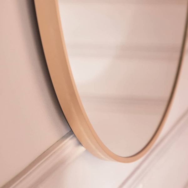 HOMEBOX | Bruce Aluminium Round Wall Mirror - 80 cm | 165957739