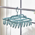 HOMEBOX | Swift Plastic Hanger with 32 Pegs - 32x32x25 cm | 165968746