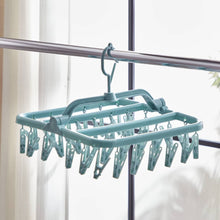 HOMEBOX | Swift Plastic Hanger with 32 Pegs - 32x32x25 cm | 165968746
